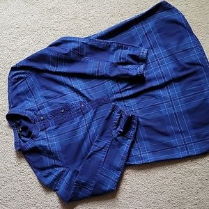 Madewell Plaid Cotton Popover